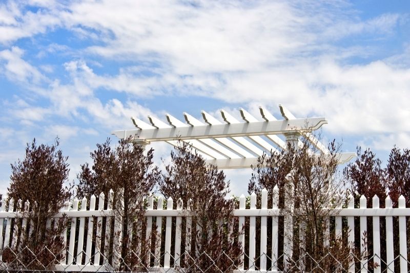 arched gazebo