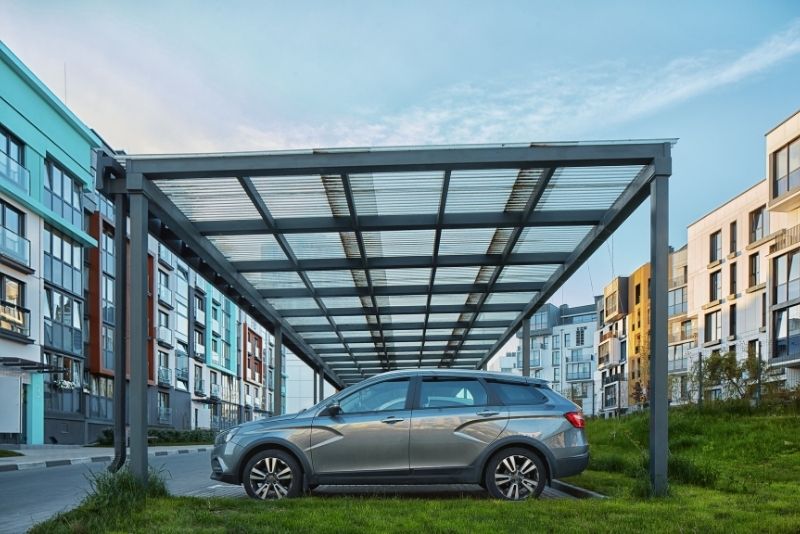 cantilever carport