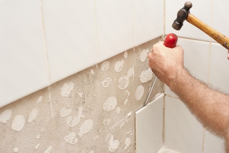 shower tile mould removal